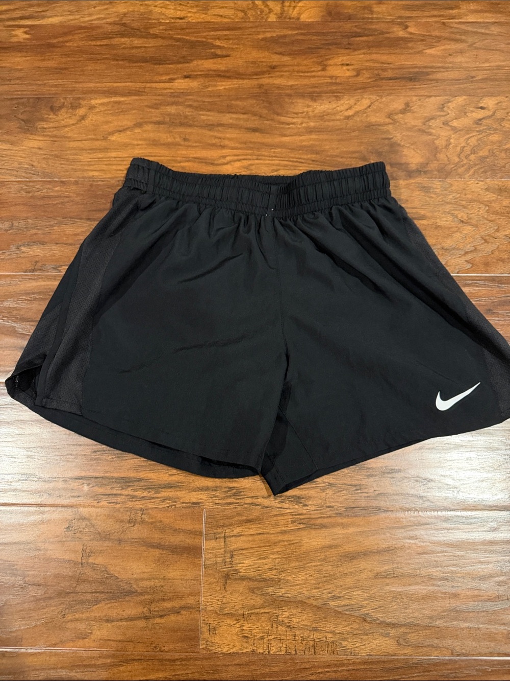 Nike Girl’s Black Athletic Dry Fit Running Shorts.